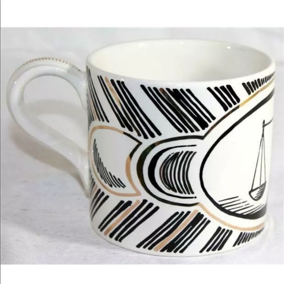 NIB Sir Madam Libra Pattern Large Oversized mug - Picture 2 of 6